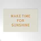 Make Time For Sunshine Welcome Mat Gallery Image 1