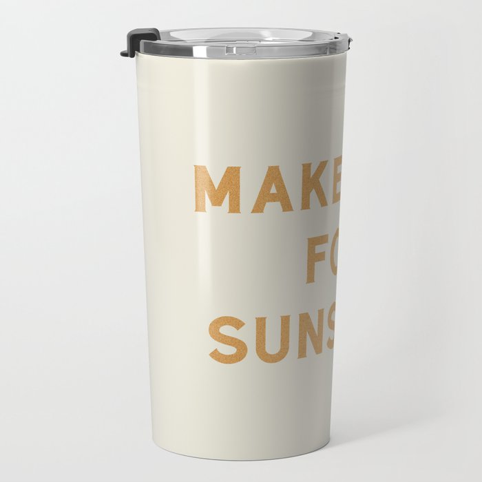 Make Time For Sunshine Travel Mug Gallery Image 3