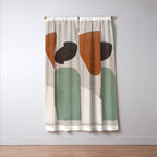 Abstract Shapes 12 Window Curtain Gallery Image 3