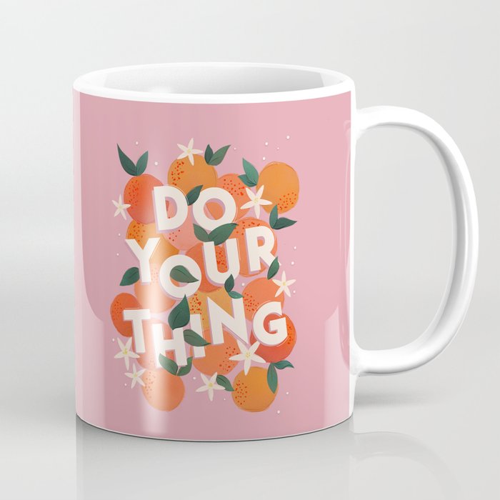Do Your Thing - Summer Oranges  Coffee Mug Gallery Image 1