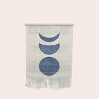 Lunar Phase - Blue Wall Hanging Gallery Image 1