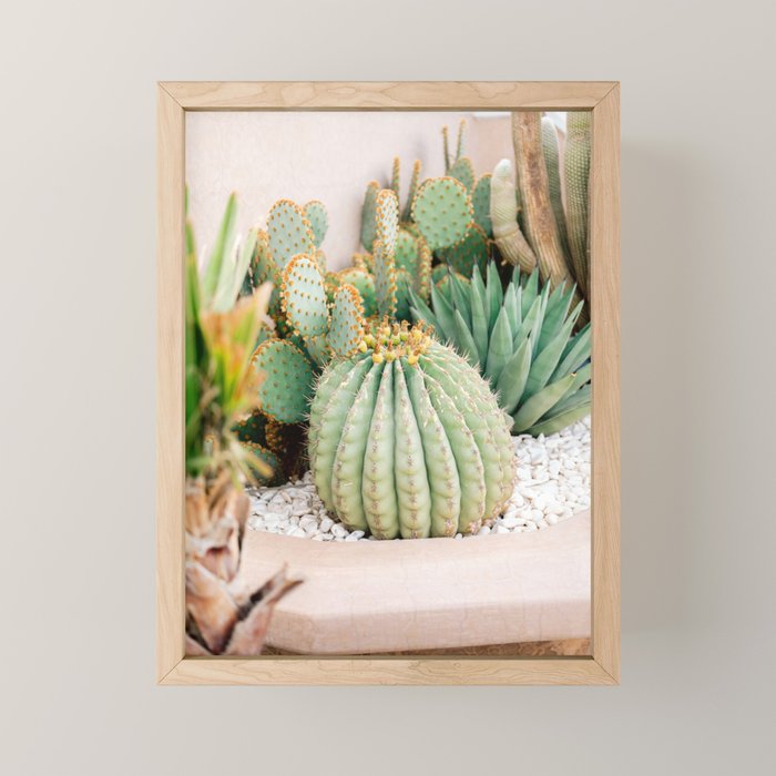 Cactus Love | Marrakech Travel Photography Mini Art Print Gallery Image 1