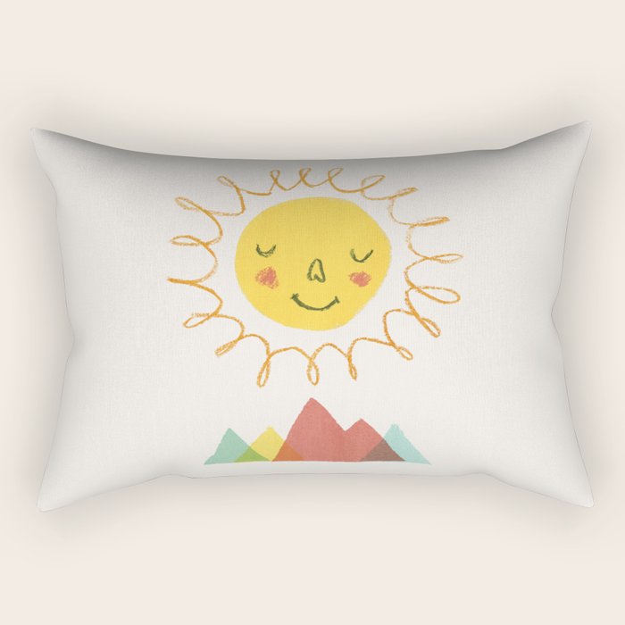 Sunny - Let's go outside Rectangular Pillow Gallery Image 2