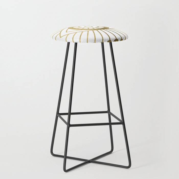 Evil Eyes - Gold Palette Stool Gallery Image 1