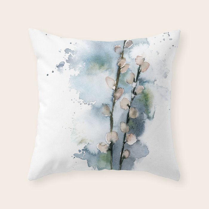 Spring signs Throw Pillow Gallery Image 6