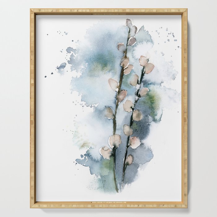 Spring signs Serving Tray Gallery Image 1