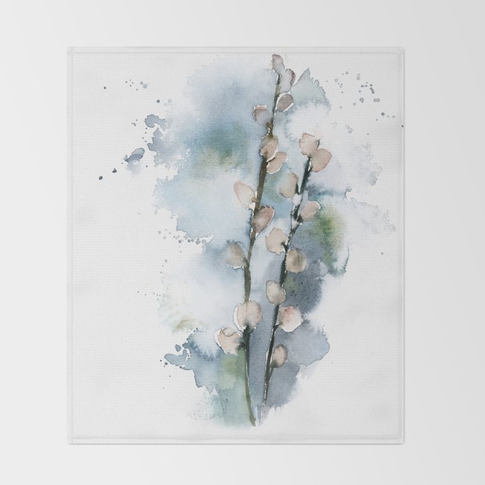Spring signs Throw Blanket Gallery Image 2