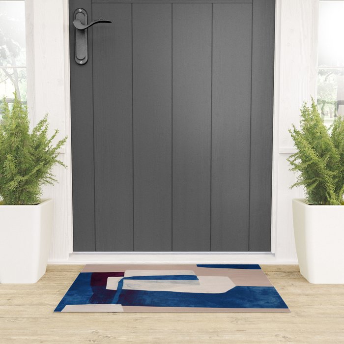 Quiet Geometry Welcome Mat Gallery Image 3