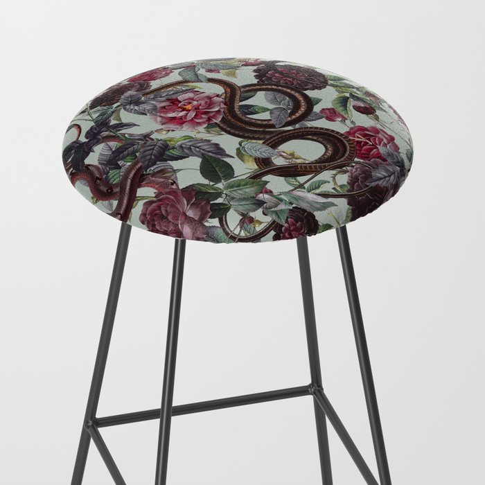 Snakes and Roses Stool Gallery Image 2