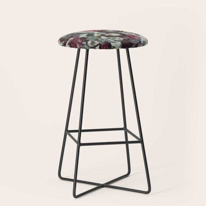 Snakes and Roses Stool Gallery Image 1
