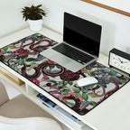 Snakes and Roses Desk Mat Gallery Image 2