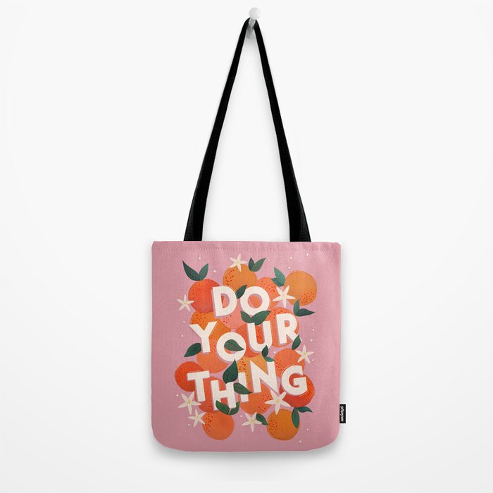 Do Your Thing - Summer Oranges  Tote Bag Gallery Image 2