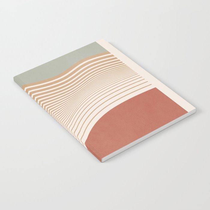 Modern Abstract Minimal Shapes 104 Notebook Gallery Image 1