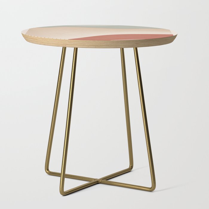 Modern Abstract Minimal Shapes 104 Side Table Gallery Image 1