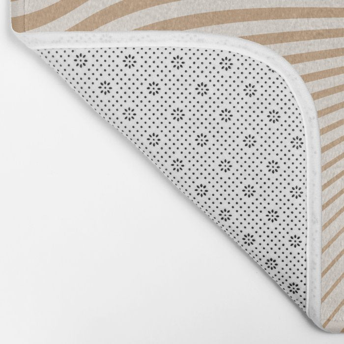 Modern Abstract Minimal Shapes 104 Bath Mat Gallery Image 2