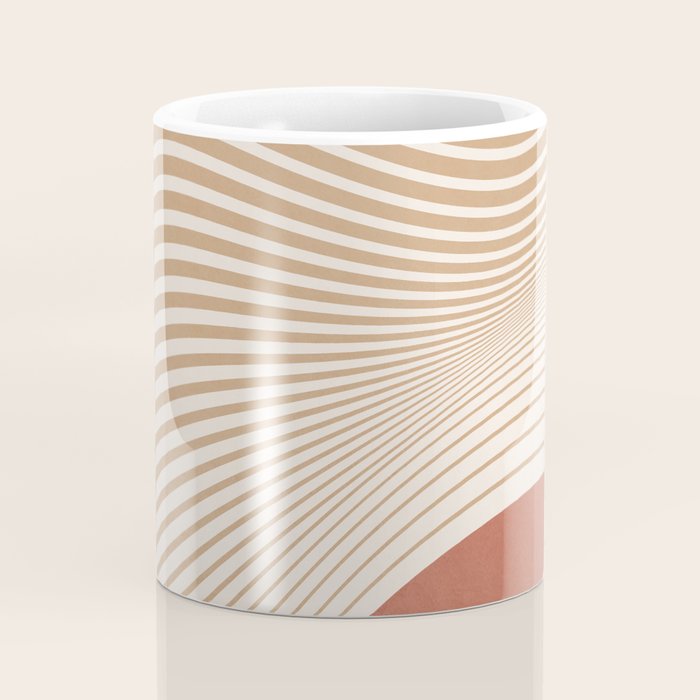 Modern Abstract Minimal Shapes 104 Coffee Mug Gallery Image 4