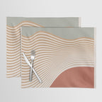 Modern Abstract Minimal Shapes 104 Placemat Gallery Image 1