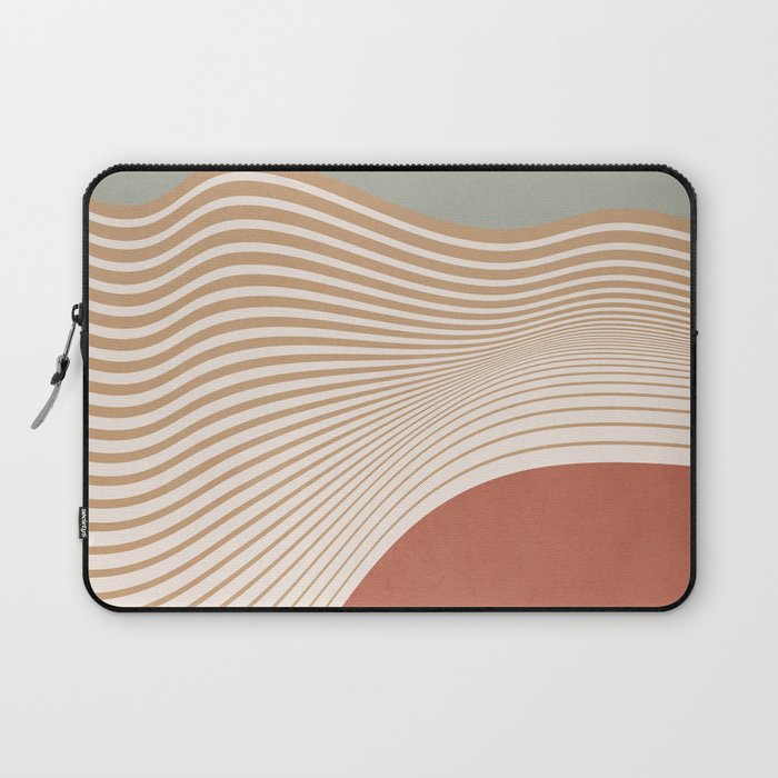 Modern Abstract Minimal Shapes 104 Laptop Sleeve Gallery Image 1