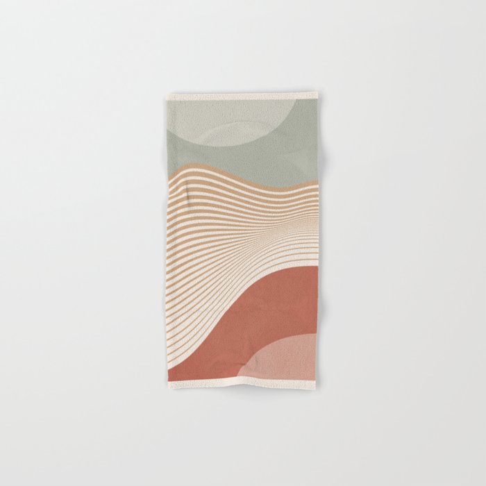 Modern Abstract Minimal Shapes 104 Bath Towel Gallery Image 1