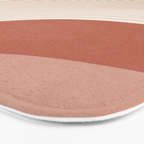 Modern Abstract Minimal Shapes 104 Bath Mat Gallery Image 3