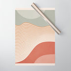 Modern Abstract Minimal Shapes 104 Wrapping Paper Gallery Image 1