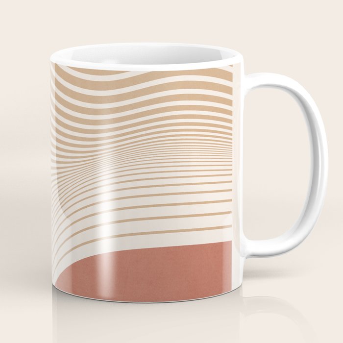 Modern Abstract Minimal Shapes 104 Coffee Mug Gallery Image 1