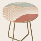 Modern Abstract Minimal Shapes 104 Side Table Gallery Image 2