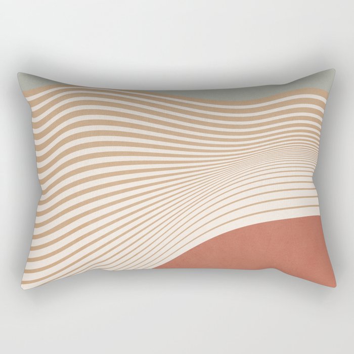 Modern Abstract Minimal Shapes 104 Rectangular Pillow Gallery Image 2