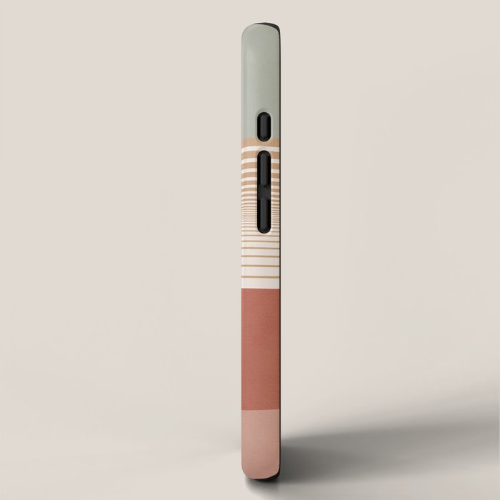 Modern Abstract Minimal Shapes 104 iPhone Case Gallery Image 2