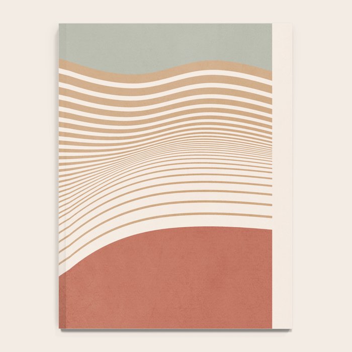 Modern Abstract Minimal Shapes 104 Notebook Gallery Image 4