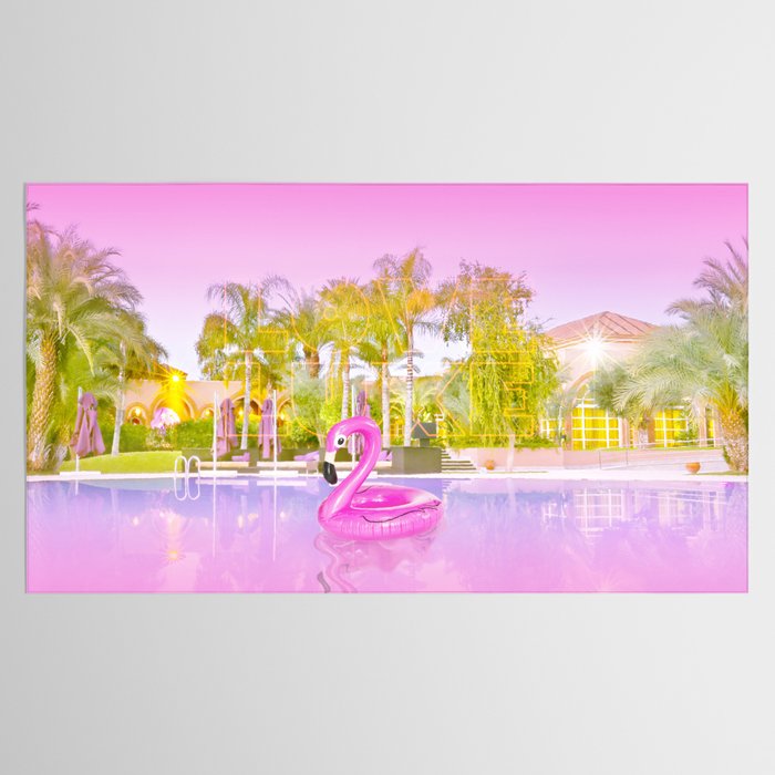Pink Flamingo Tablecloth Gallery Image 2