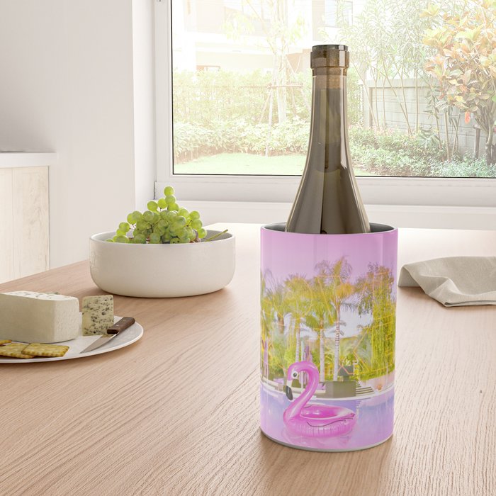 Pink Flamingo Wine Chiller Gallery Image 4