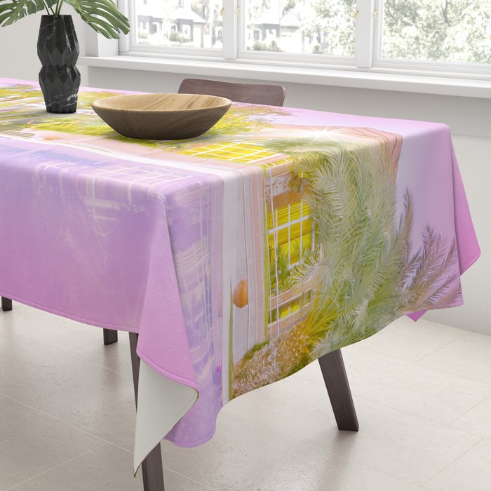 Pink Flamingo Tablecloth Gallery Image 3