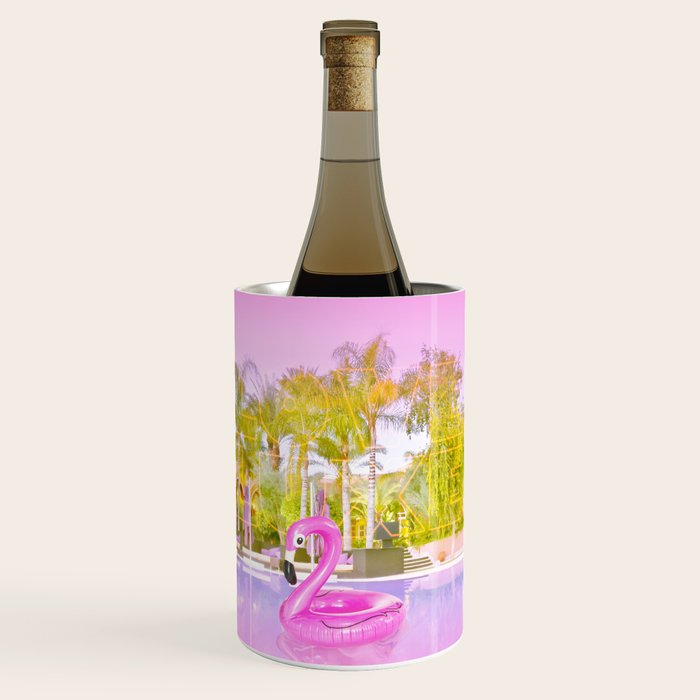 Pink Flamingo Wine Chiller Gallery Image 1