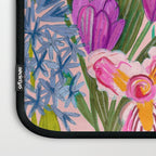 Boho wild flowers bouquet Laptop Sleeve Gallery Image 3