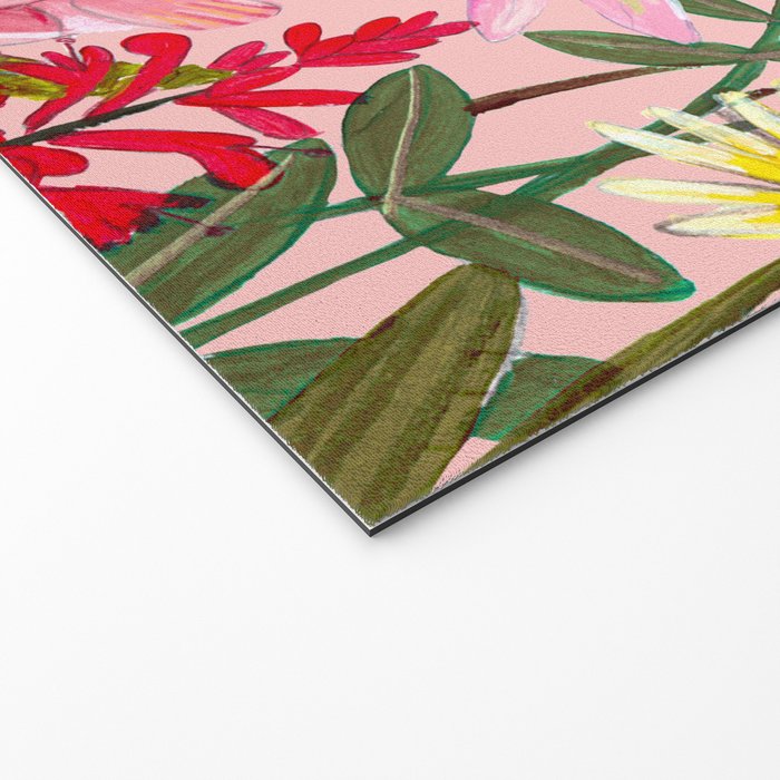 Boho wild flowers bouquet Welcome Mat Gallery Image 2