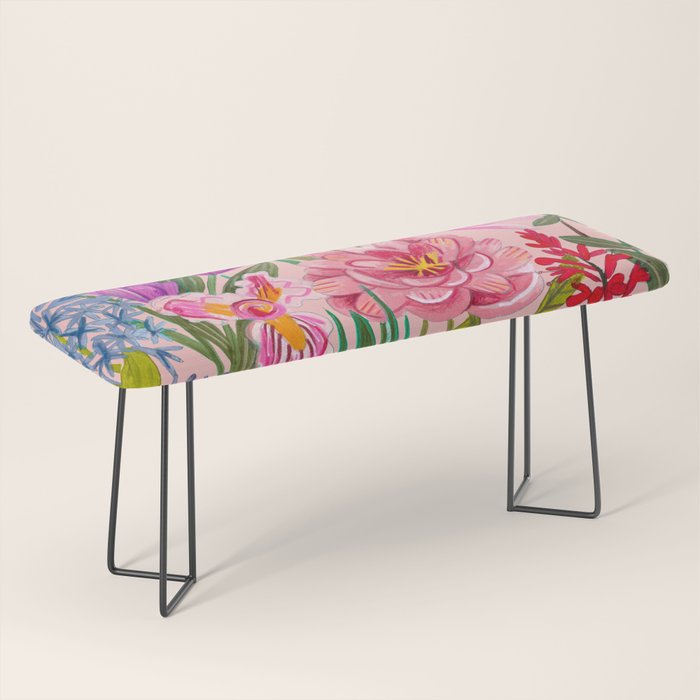 Boho wild flowers bouquet Bench Gallery Image 1