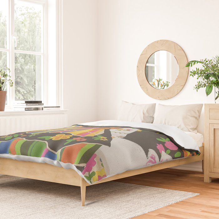 Polish folk girl Duvet Cover Gallery Image 2
