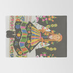 Polish folk girl Rug Gallery Image 2