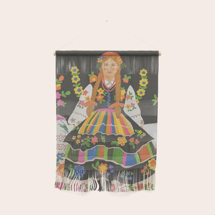 Polish folk girl Wall Hanging Gallery Image 1