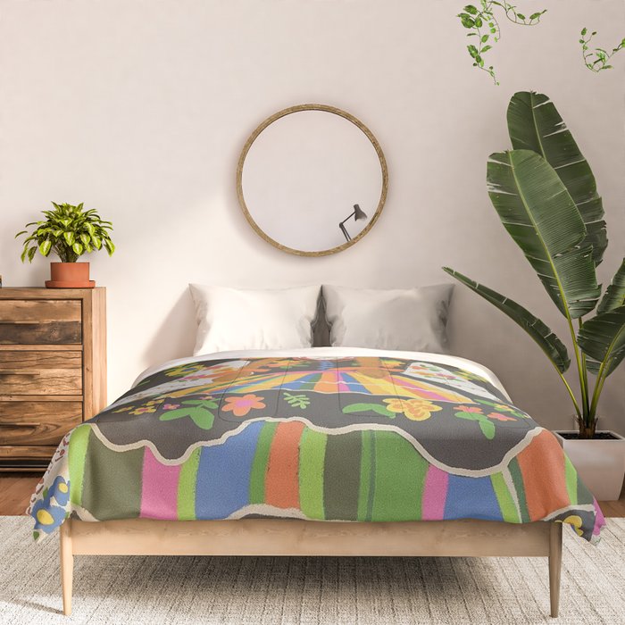 Polish folk girl Comforter Gallery Image 3