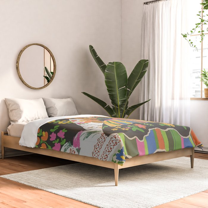 Polish folk girl Comforter Gallery Image 2