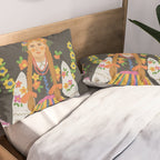Polish folk girl Pillow Sham Gallery Image 2