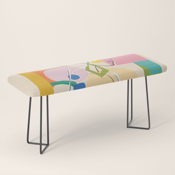 Abstract Woman 13 Bench Gallery Image 1
