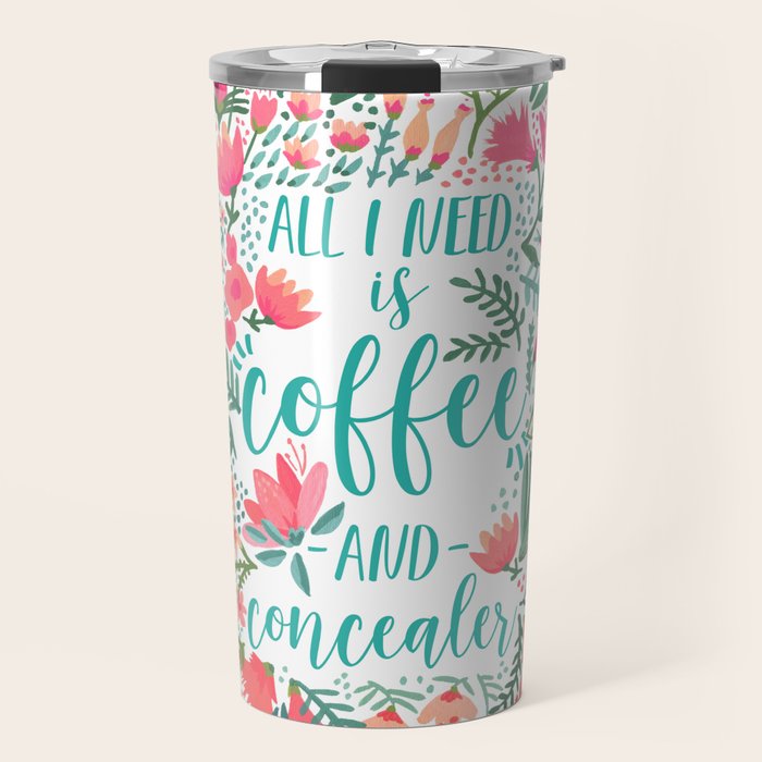 Coffee & Concealer - Juicy Palette Travel Mug Gallery Image 1