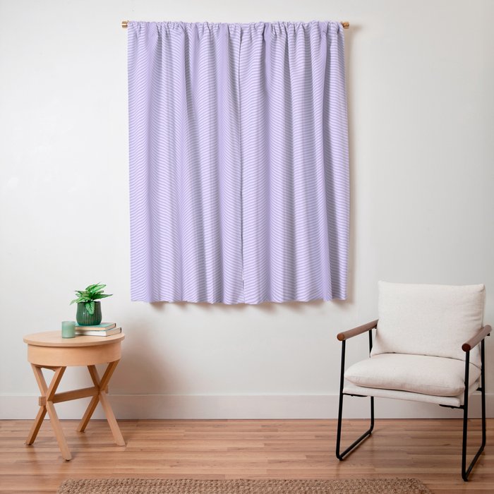 Elysian XIV Lavender Purple Window Curtain Gallery Image 3