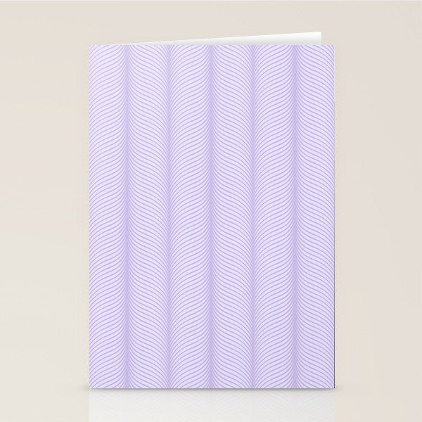 Elysian XIV Lavender Purple Stationery Card Gallery Image 1