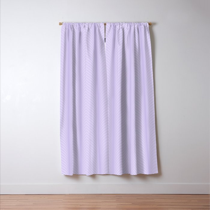 Elysian XIV Lavender Purple Window Curtain Gallery Image 3
