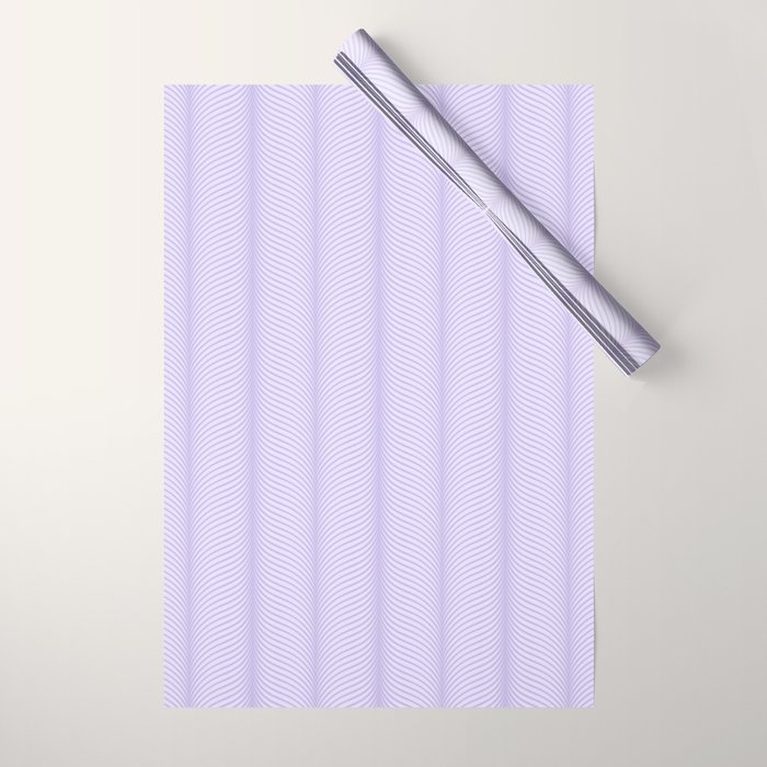 Elysian XIV Lavender Purple Wrapping Paper Gallery Image 1