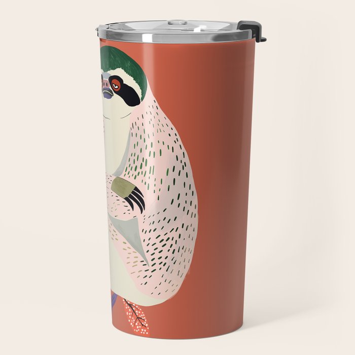 Just Slothin' Around Travel Mug Gallery Image 2